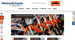 Desktop Screenshot of motorradcenter.at